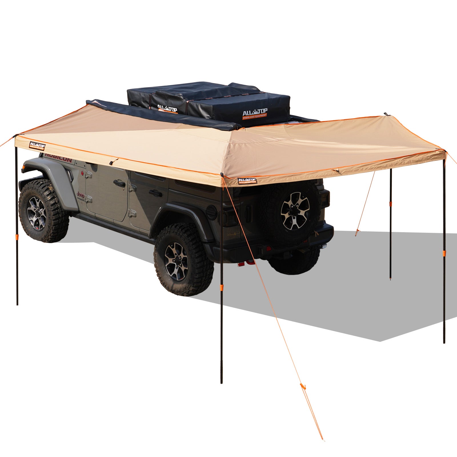 ALL-TOP Rooftop Vehicle Awning 270 Degree- 8.2ft