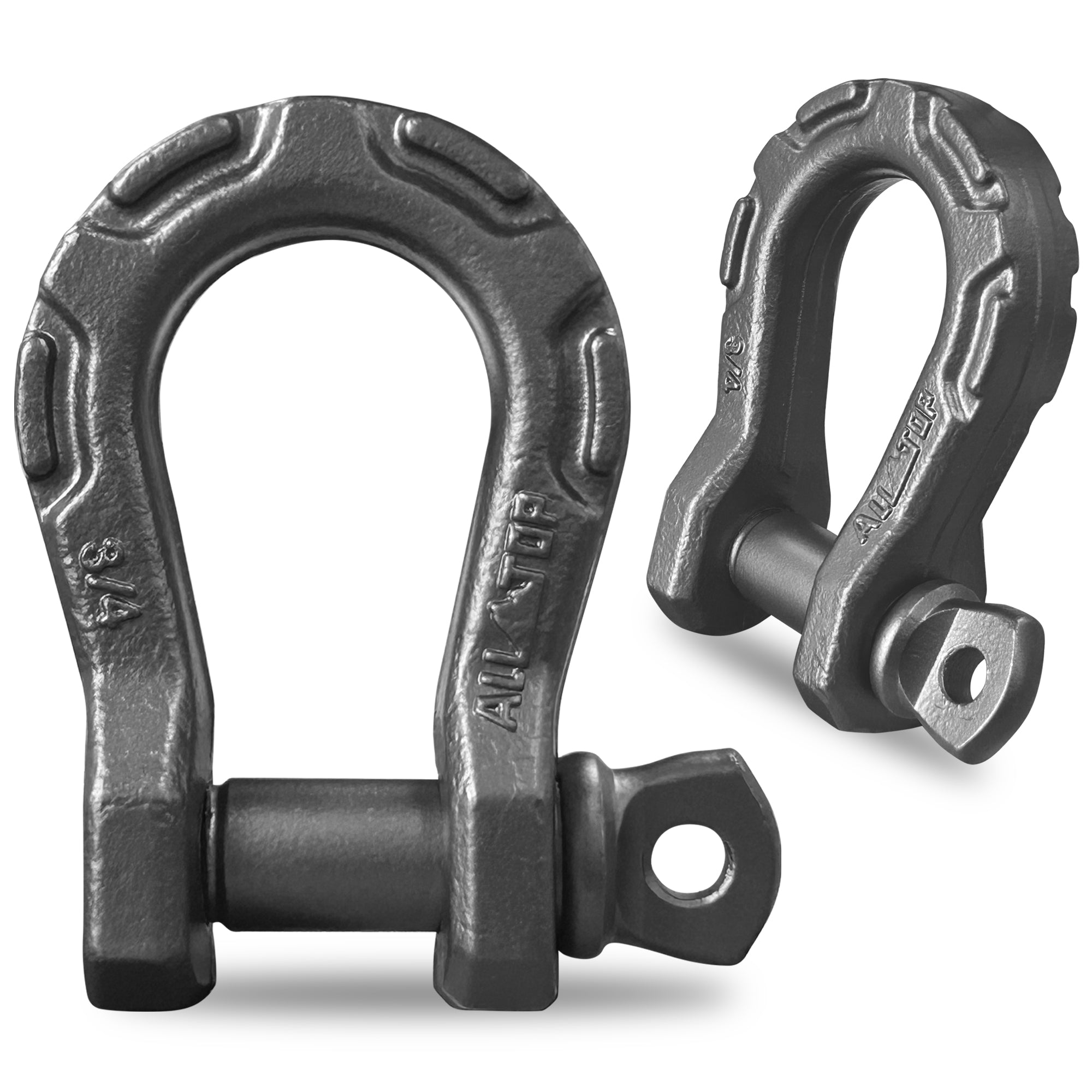 D Ring Shackle 3/4" Fully Forged with 7/8 Pin - 79500Lbs - 2PCS