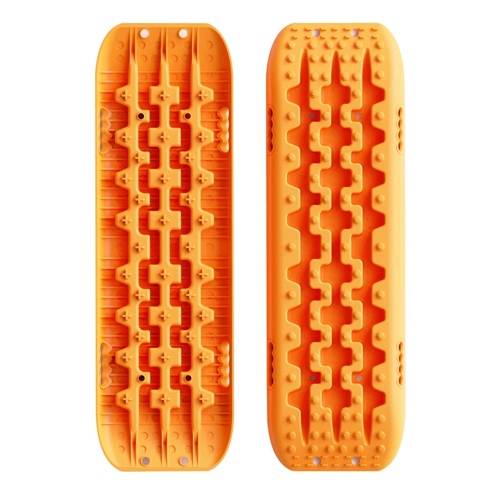 2PCS Recovery Traction Boards & Mounting Kit, 3rd Gen (Orange)