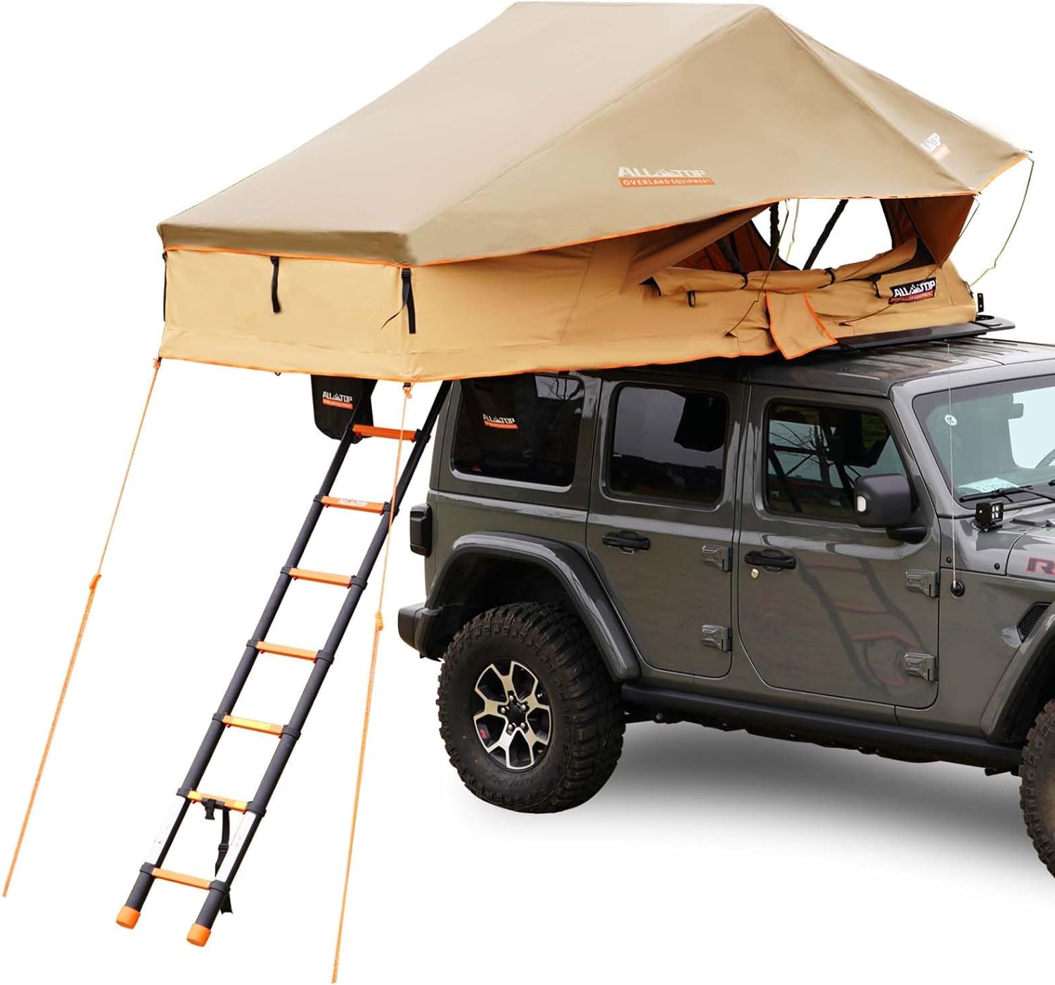 Rooftop Tent w/ Ladder - 10.2ft x 4.6ft