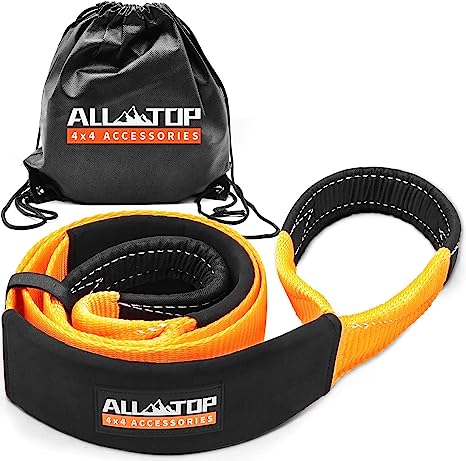 ALL-TOP Tree Saver, Winch Extension Strap - 3in x 8ft - 32,000 Lbs