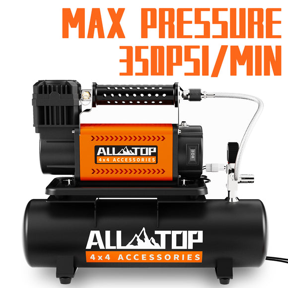 Air Compressor Kit w/ 6L Tank -150PSI - 7.06ft³/Min - 12V DC