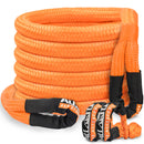 Kinetic Recovery Rope Kit w/ 2 Soft Shackles - 1.5in x 30ft - 83000Lbs - Orange-1