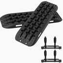 2PCS Recovery Traction Boards & Mounting Kit, 3rd Gen (Black)-1