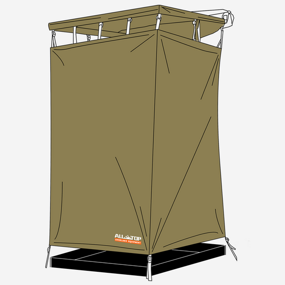 Rooftop Awning Shower Room / Restroom