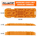 2Pcs Recovery Board with build-in Jack Base & Mounting Kit (Orange)-2