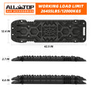 2Pcs Recovery Board with build-in Jack Base & Mounting Kit (Black)-2