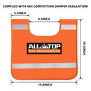 Safety Winch Cable Damper - Reflective - Orange-2