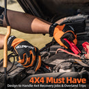 ALL-TOP 4x4 Work Gloves Orange-4