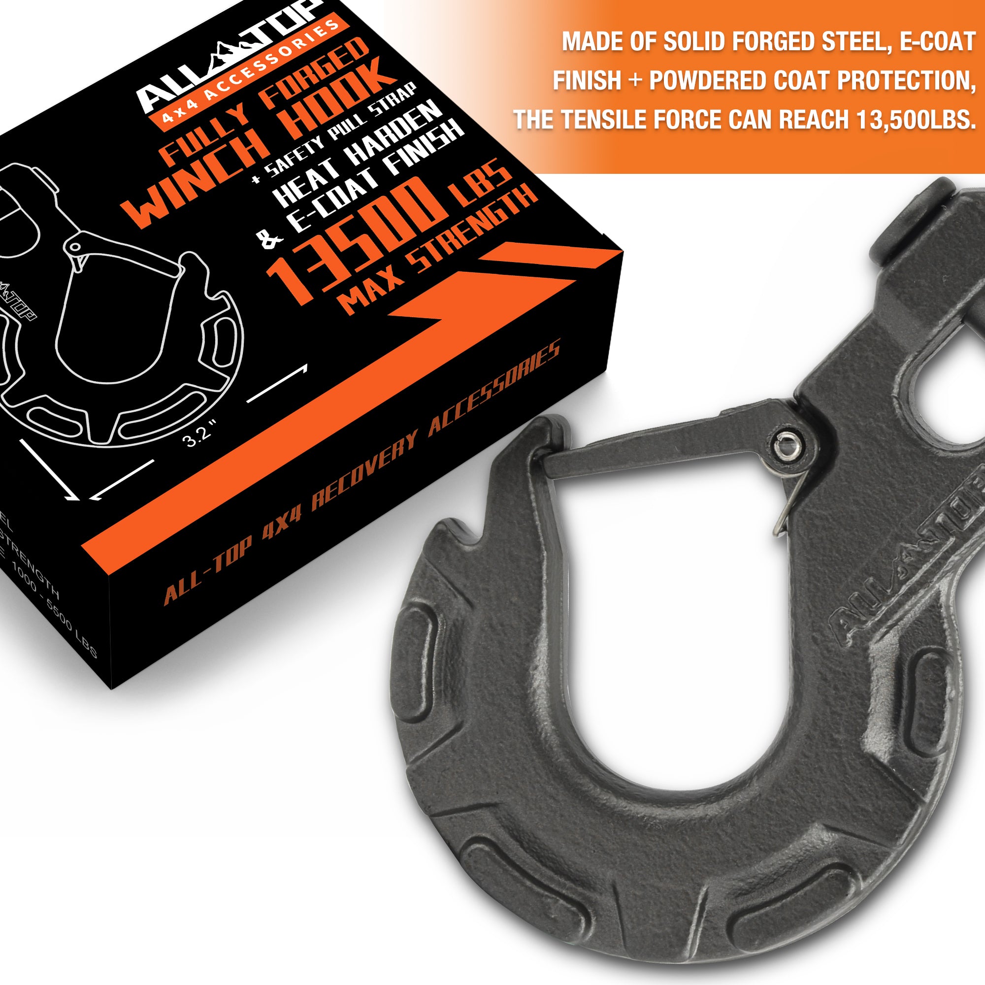 WARN ウォーン Epic Winch Hook 12000lbs ウインチ（WARN