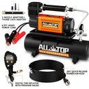 Air Compressor Kit w/ 6L Tank -150PSI - 7.06ft³/Min - 12V DC-4