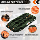 2Pcs Recovery Board Mini, 3rd Gen & Mounting Kit (Army Green)-3