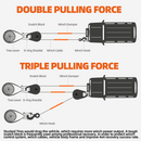 Winch Pulley Snatch Block - 39600 Lbs, 18 Ton-3