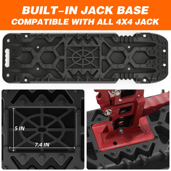 2Pcs Recovery Board with build-in Jack Base (Black)