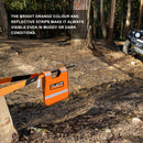 Safety Winch Cable Damper - Reflective - Orange-4