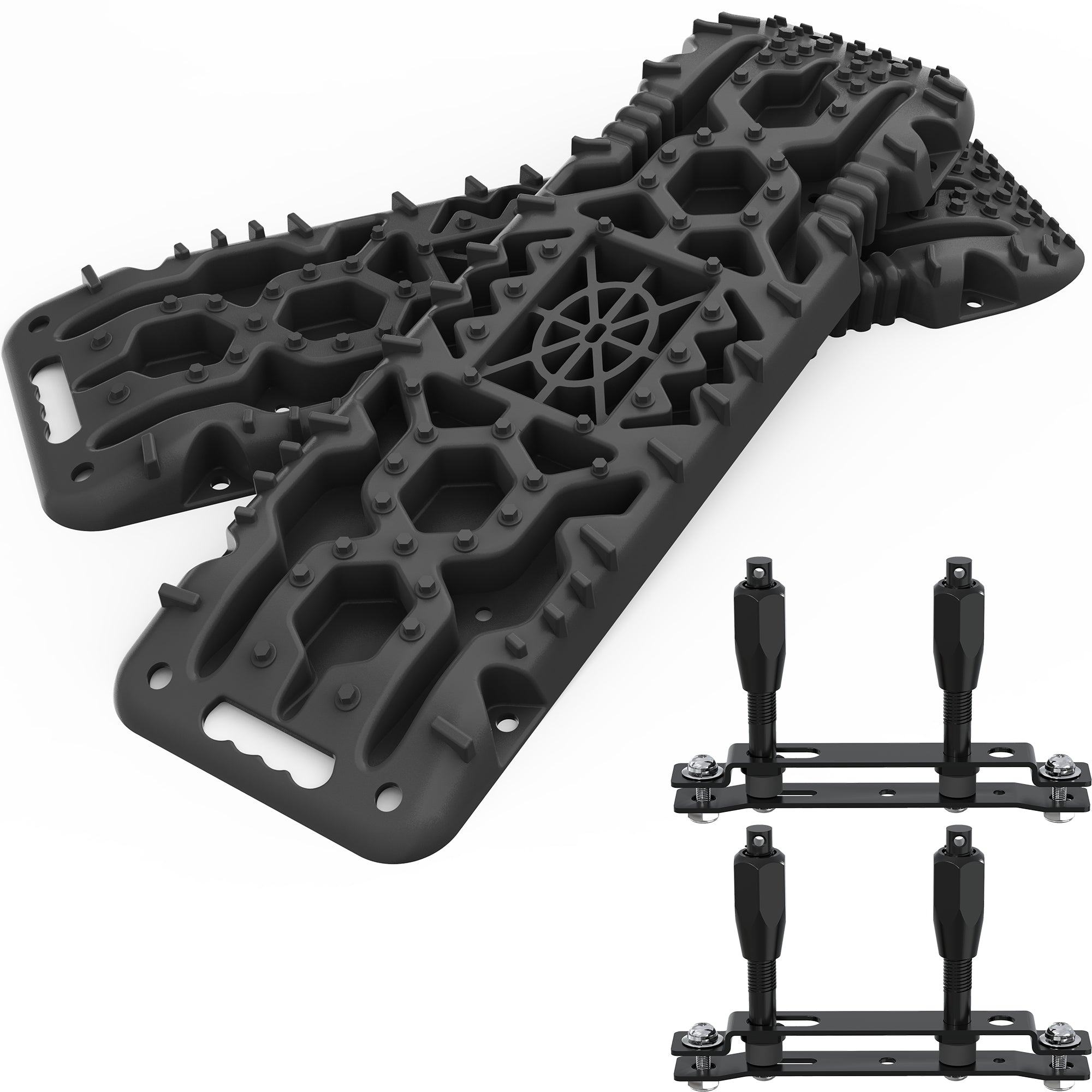 2Pcs Recovery Board with build-in Jack Base (Black)