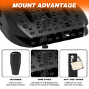 2PCS Recovery Traction Boards & Mounting Kit, 3rd Gen (Black)-5