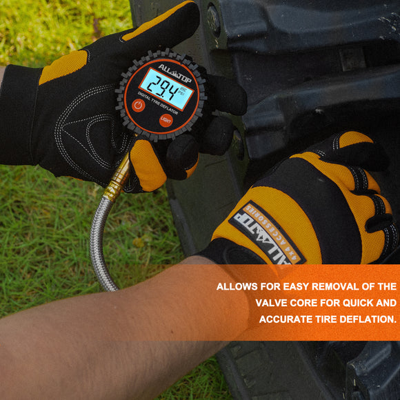 Rapid Tire Deflator w. Digital Gauge, 0-250 PSI