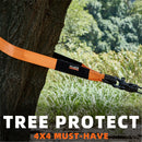 Tree Saver, Winch Extension Strap - 3in x 8ft - 32,000 Lbs-5