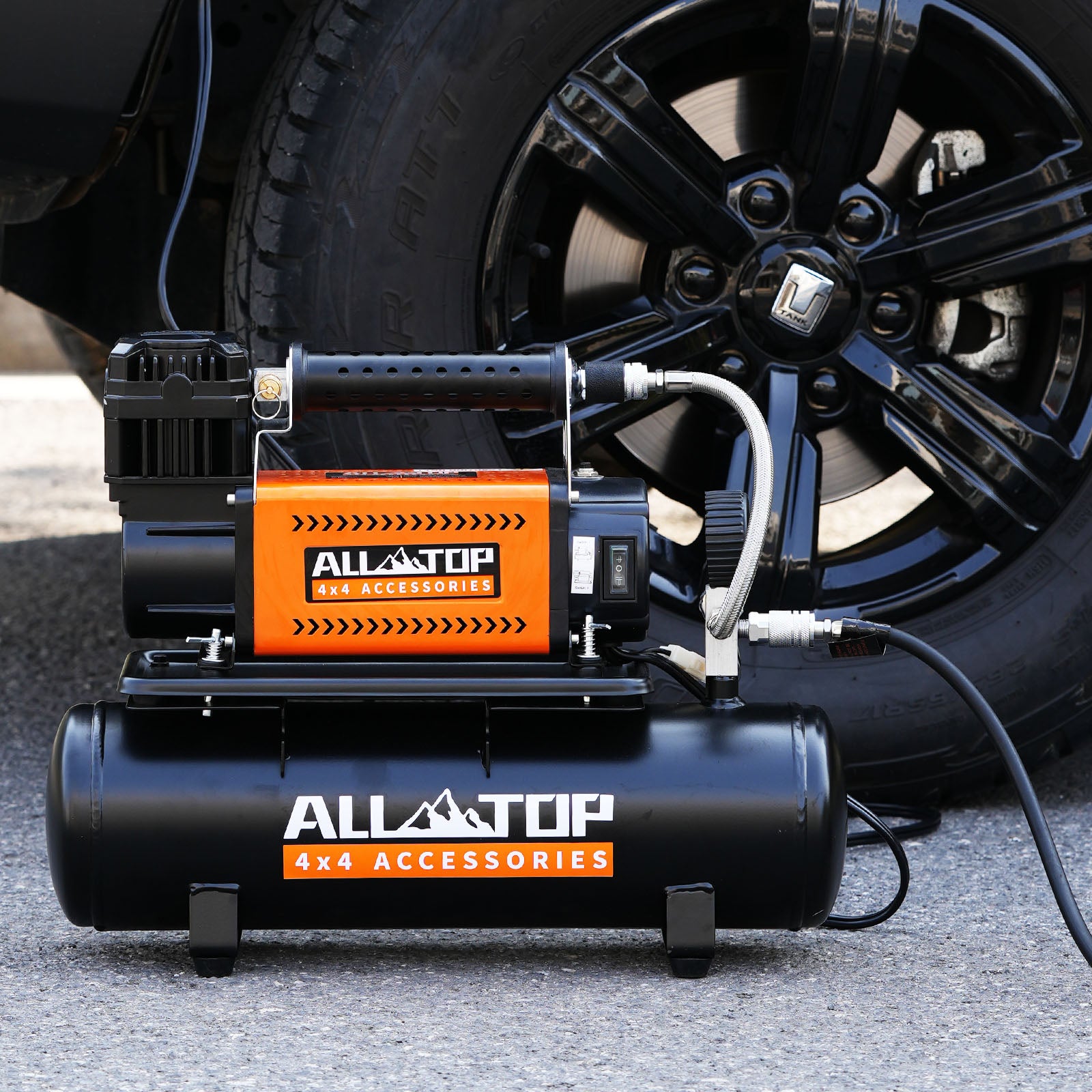 Air Compressor Kit w/ 6L Tank -150PSI - 7.06ft³/Min - 12V DC
