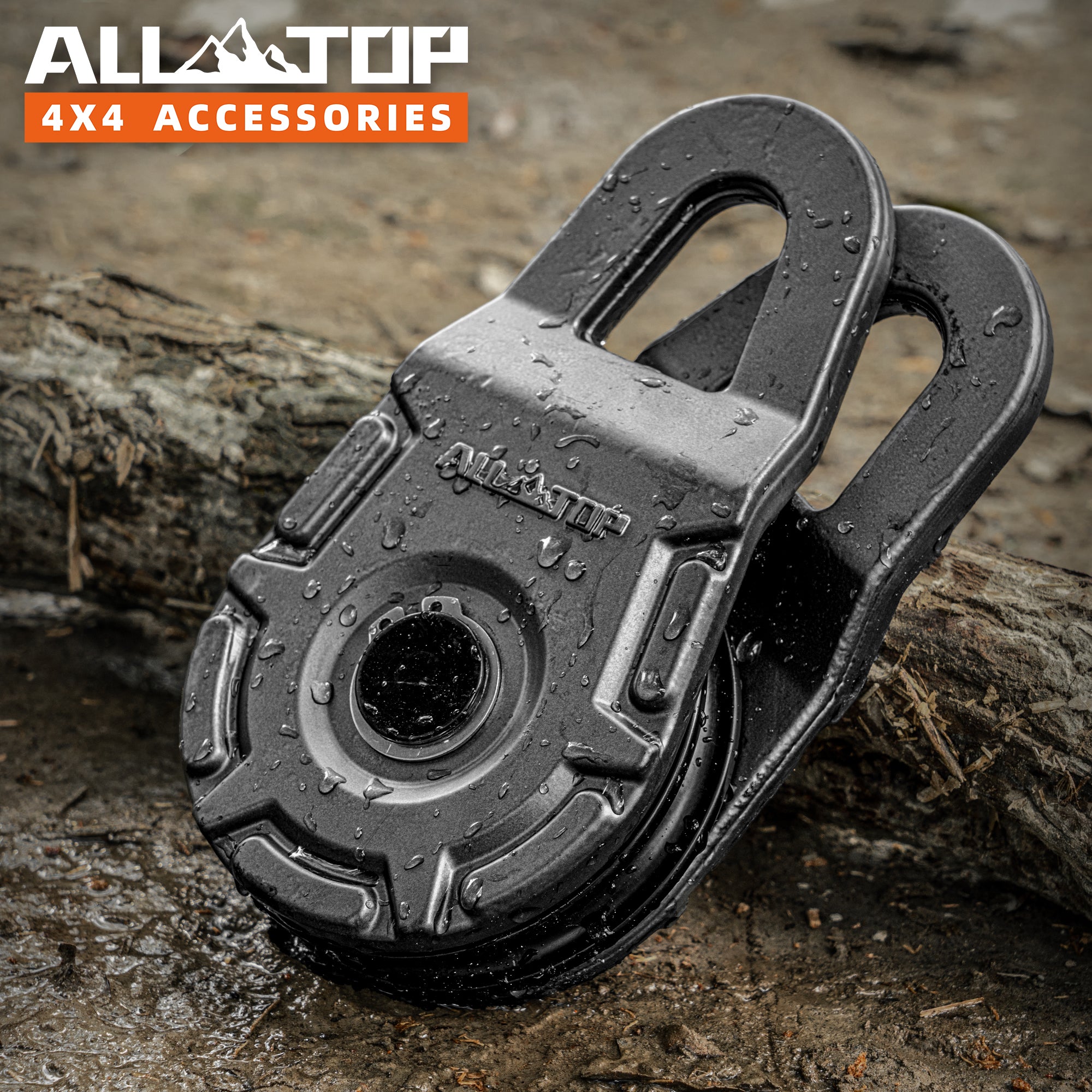 Winch Pulley Snatch Block - 39600 Lbs, 18 Ton
