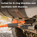 Kinetic Recovery Rope - 1in x 20ft - 48,000 Lbs - Orange-3