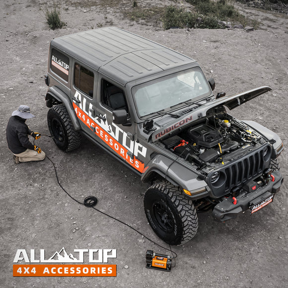 Air Compressor Kit - 150PSI - 7.06ft³/Min - 12V DC