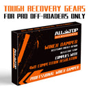 Safety Winch Cable Damper - Reflective - Black-7