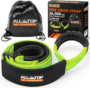 Tree Saver, Winch Extension Strap - 3in x 8ft - 32,000 Lbs（Green）-5