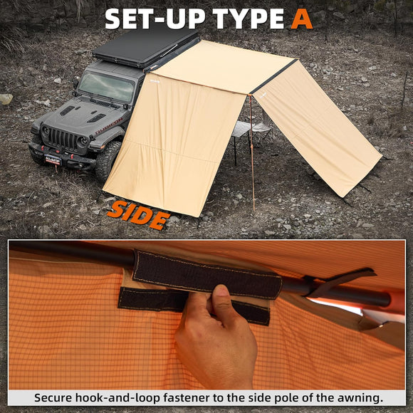 Awning Wall (Side) - 8.2ft x 9.5ft