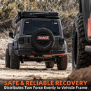 Soft Shackle Hitch Mount for 2" Receiver w/ Pin-7