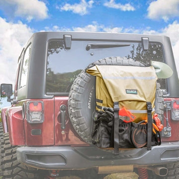 ALL-TOP Spare Tire Trash Bag - Gobi Tan