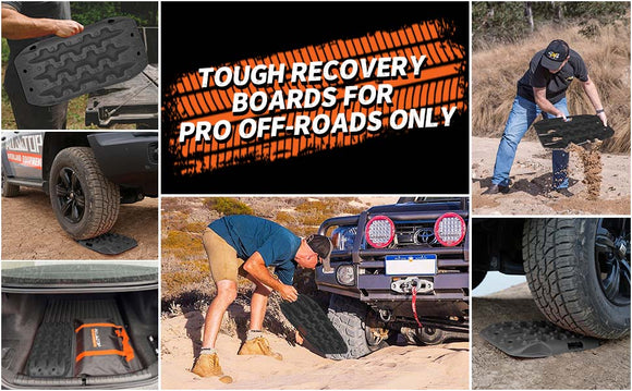 2Pcs Recovery Board Mini, 3rd Gen & Mounting Kit (Black)