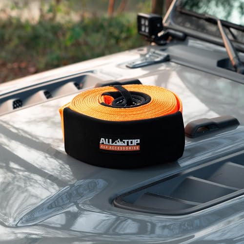 100% Nylon Recovery Tow Strap - 3in x 30ft - 35,000 Lbs
