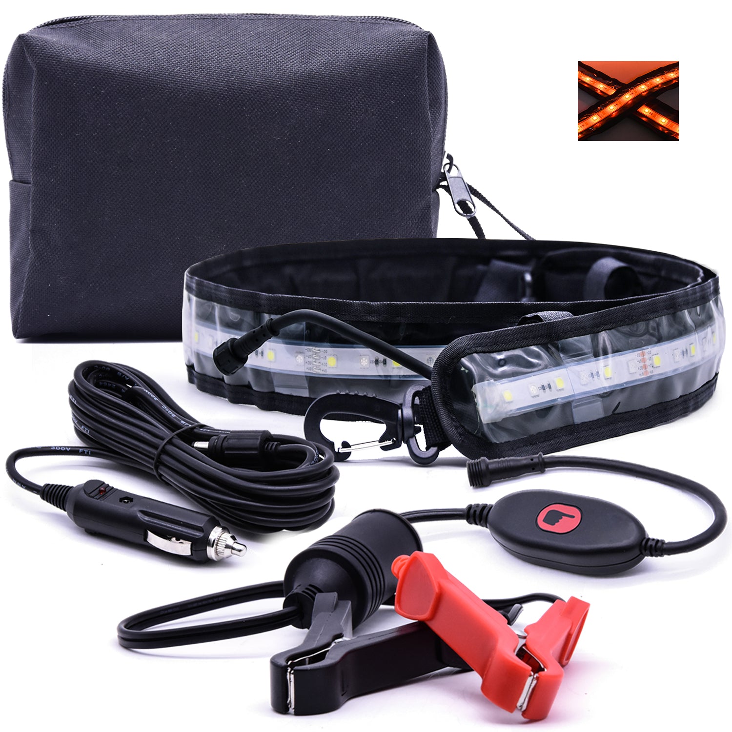 ALL-TOP Waterproof Flexible Camping Light Strip, 1300 Lumen - Dimmable Amber
