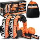 Synthetic Soft Shackles 1/2in x 22in - 48,300 Lbs - 2 PCS-1