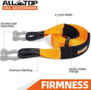 100% Nylon Recovery Tow Strap - 4in x 20ft - 46,500 Lbs-5