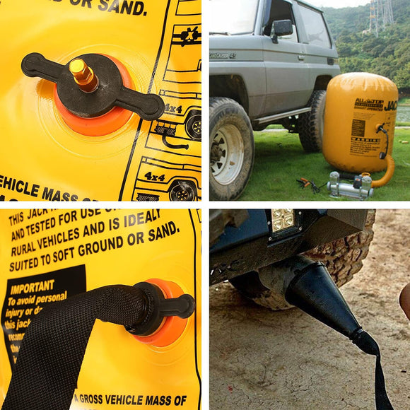 Off-Road Exhaust Air Jack - 8,800 Lbs - 31 inch Lift Height