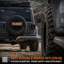 Kinetic Recovery Rope - 1in x 30ft - 48,000 Lbs - Black-3