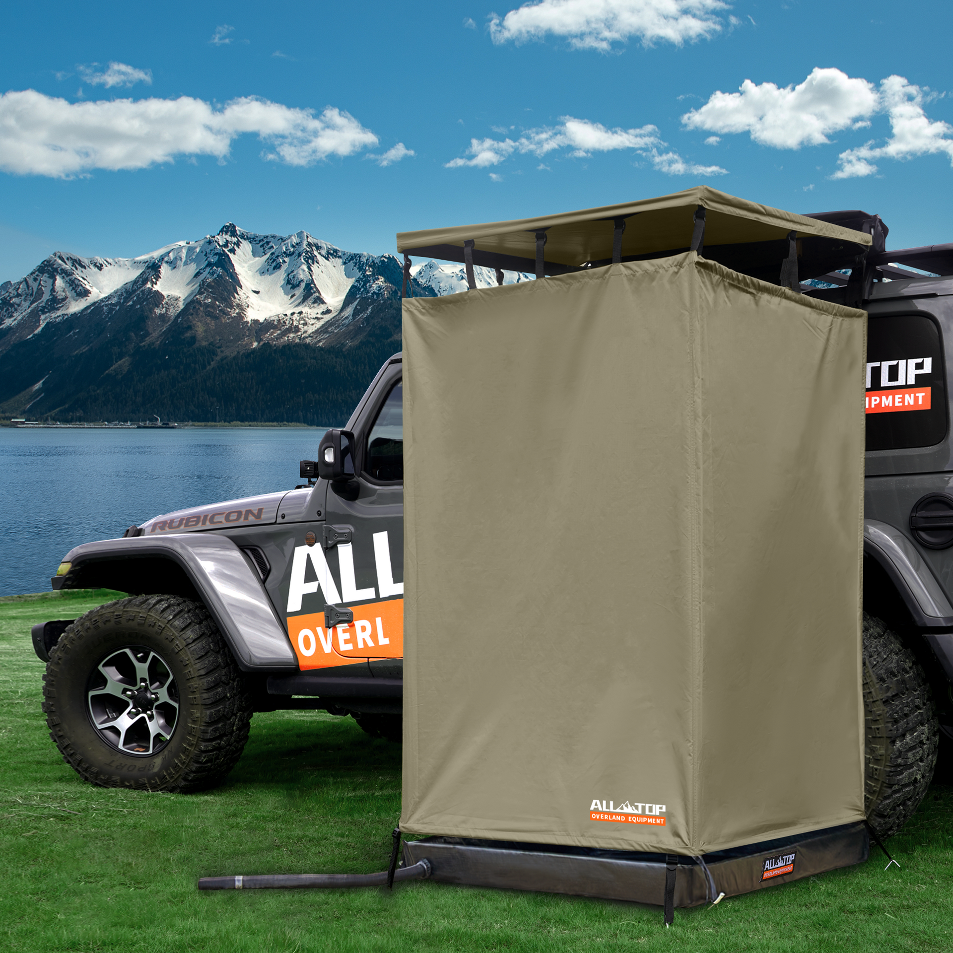 Rooftop Awning Shower Room / Restroom