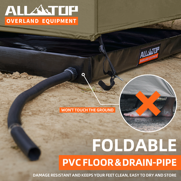 Rooftop Awning Shower Room / Restroom