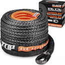 Synthetic Winch Rope Cable - 9/16" x76ft - 35000LBS-1