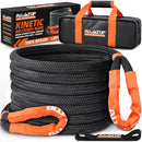 Kinetic Recovery Rope - 1in x 20ft - 48,000 Lbs - Black-1