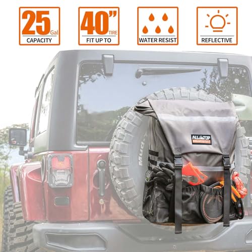 Spare Tire Trash Bag - Rhino Gray
