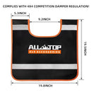 Safety Winch Cable Damper - Reflective - Black-2
