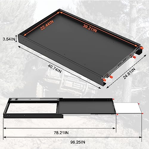 Fridge Slide 40''  w/ Chopping Board