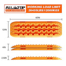 2PCS Recovery Traction Boards 3rd Gen (Orange)-2