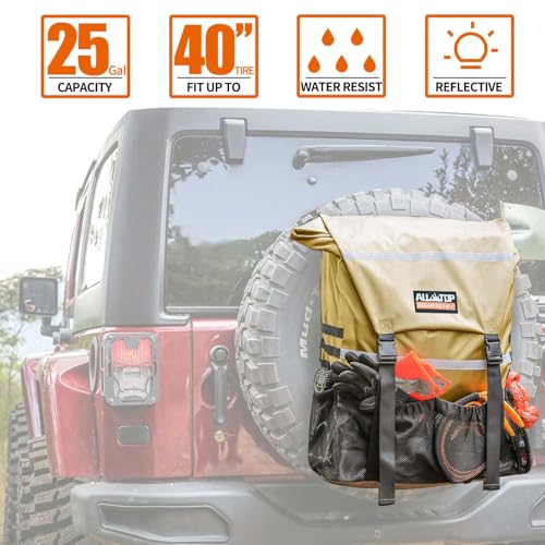 Spare Tire Trash Bag - Gobi Tan