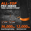 Tree Saver, Winch Extension Strap - 3in x 8ft - 32,000 Lbs-2