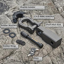 Extreme Forged Shackle Hitch Receiver w/Trailer Lock - 79300Lbs MBS 11000Lbs WLL-3